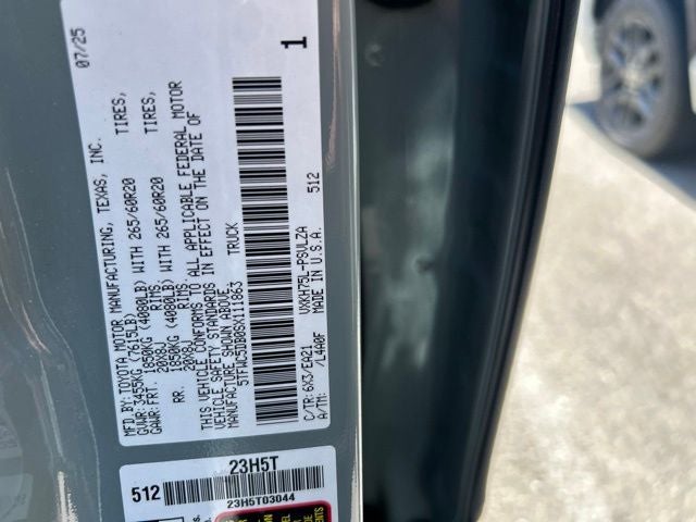 2025 Toyota Tundra Hybrid Limited