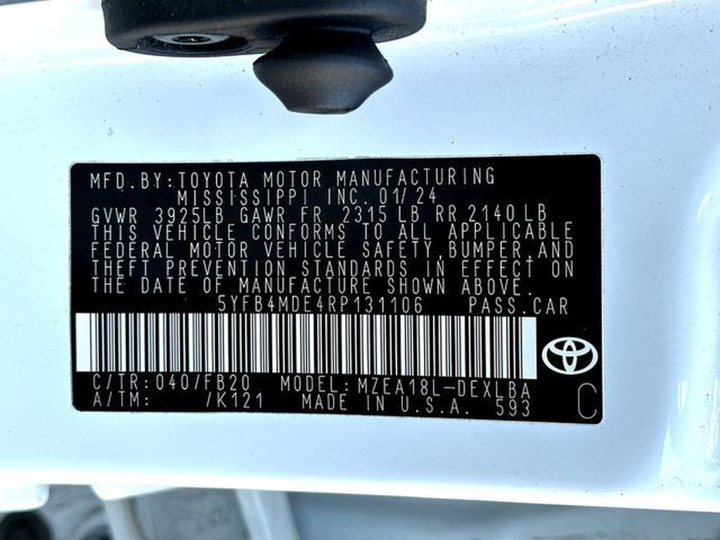 2024 Toyota Corolla LE