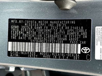 2026 Toyota Corolla LE