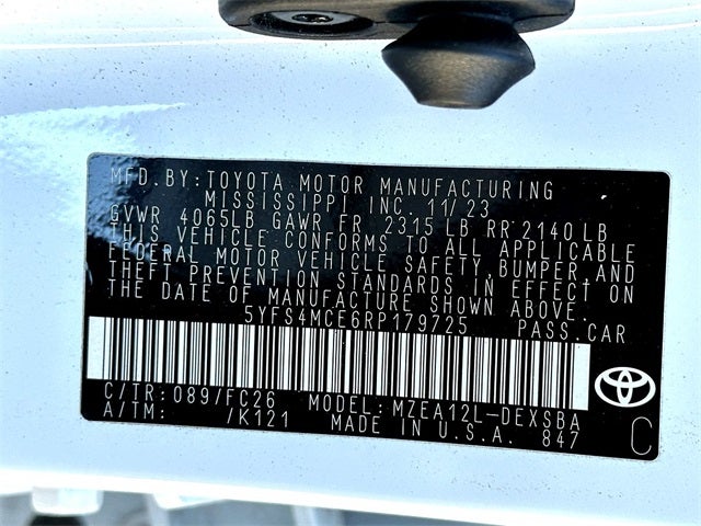 2024 Toyota Corolla SE