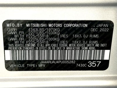 2023 Mitsubishi Outlander Sport 2.0 LE