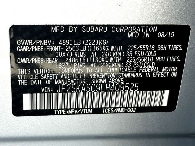 2020 Subaru Forester Limited