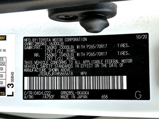 2021 Toyota 4Runner TRD Off-Road Premium