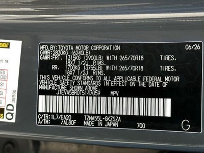 2026 Toyota 4Runner TRD Off-Road Premium