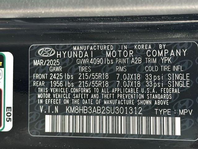 2025 Hyundai Kona SEL