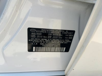 2025 Hyundai Sonata SEL