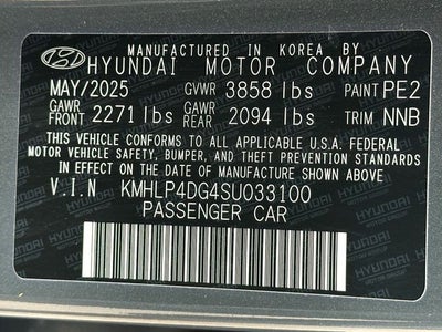 2025 Hyundai Elantra Limited
