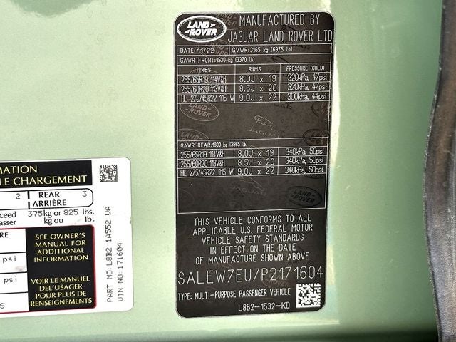 2023 Land Rover Defender 110 75th Edition