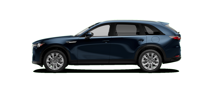 2027 Mazda CX-90 3.3 Turbo Preferred in Navy Blue | Purdy Mazda of Bryan College Station in Bryan TX