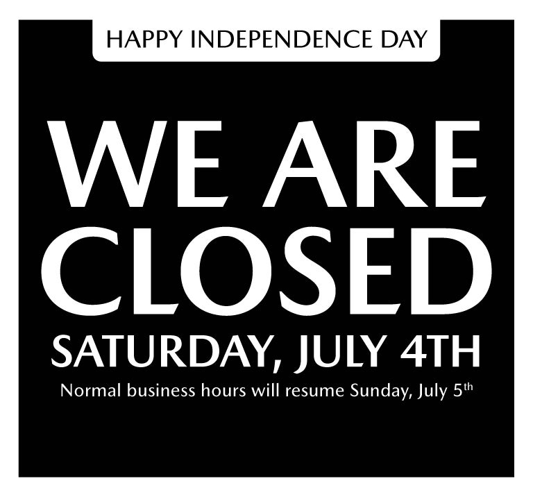 closed July 4